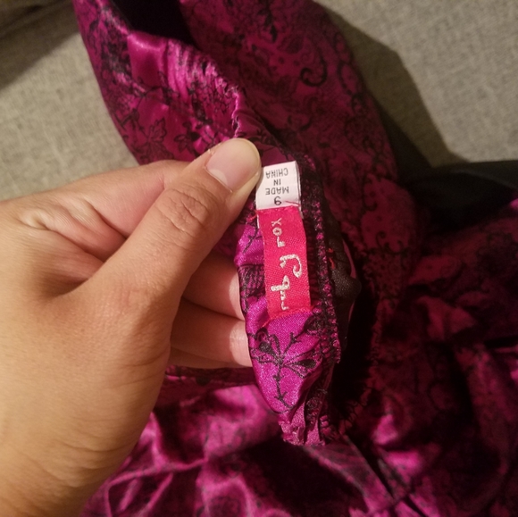 Pink mini prom dress - Picture 3 of 3